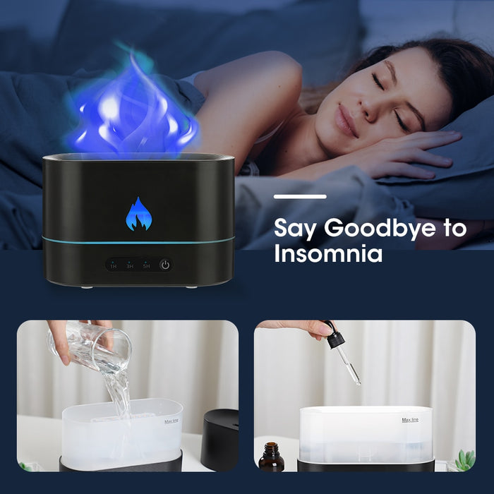 Electric Flame Aroma Diffuser