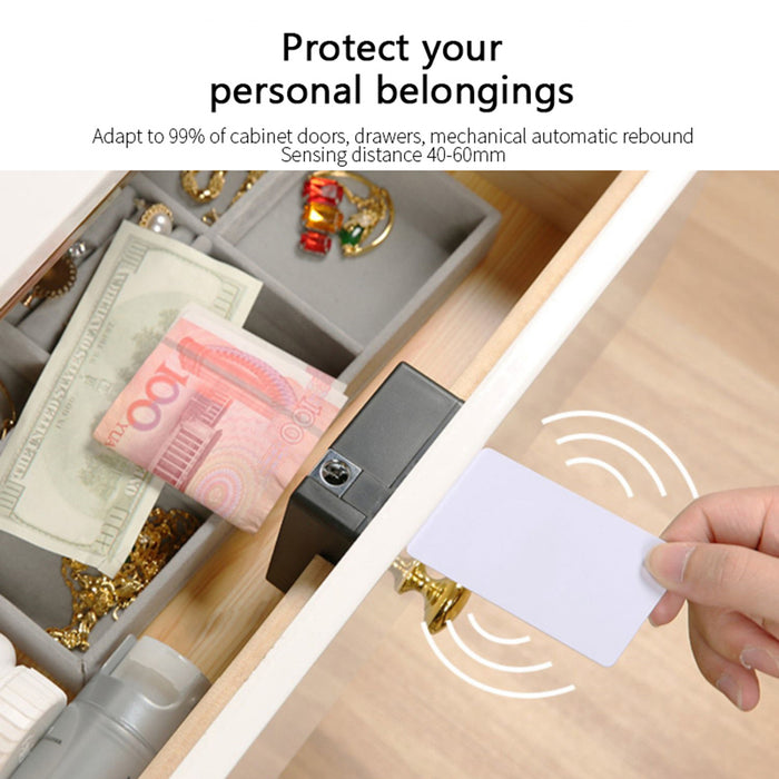 Intelligent Invisible Cabinet Lock